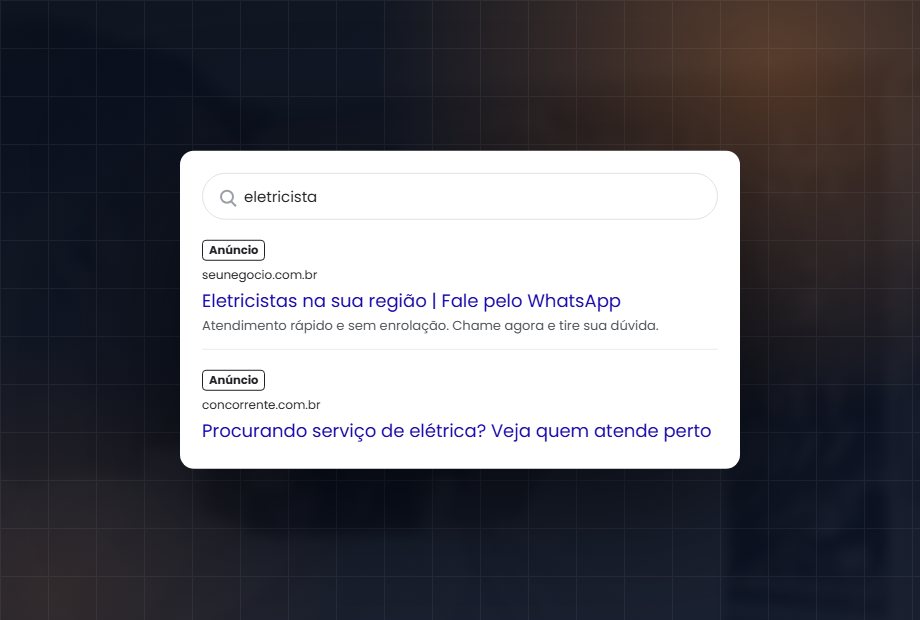 Tráfego Pago: Google Ads e Meta Ads: Seu nome na hora do chamado